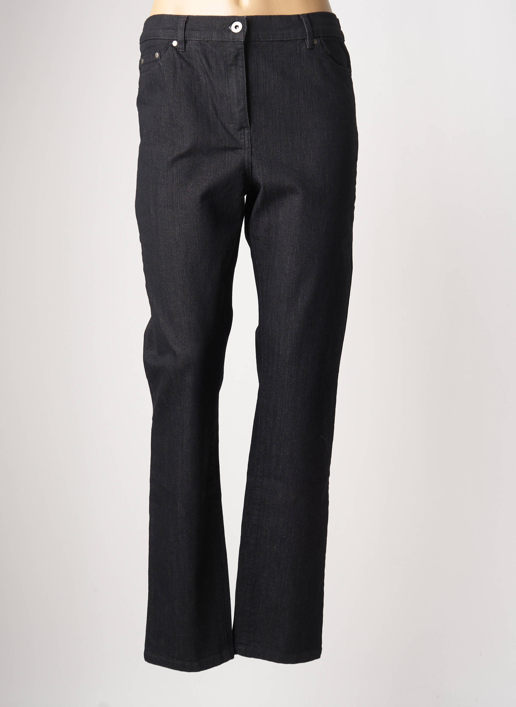 Anne Kelly Jeans Coupe Slim Femme couleur noir