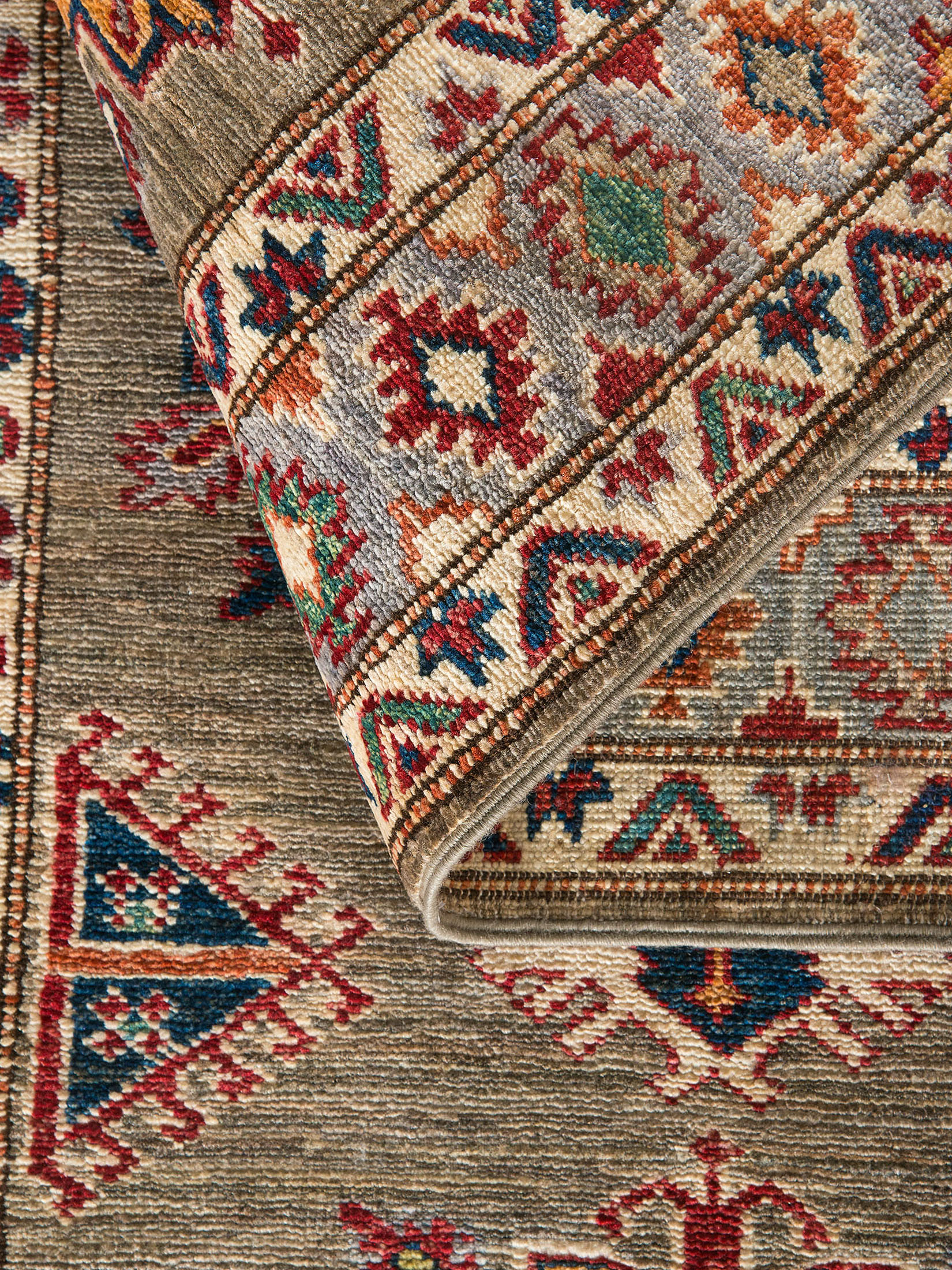 Kazak Ghazni ca. 83 x 254 cm, Unikat / Einzelstück