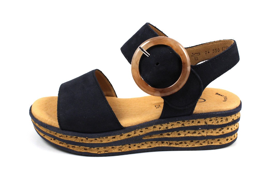 GABOR Klassische Sandalen blau