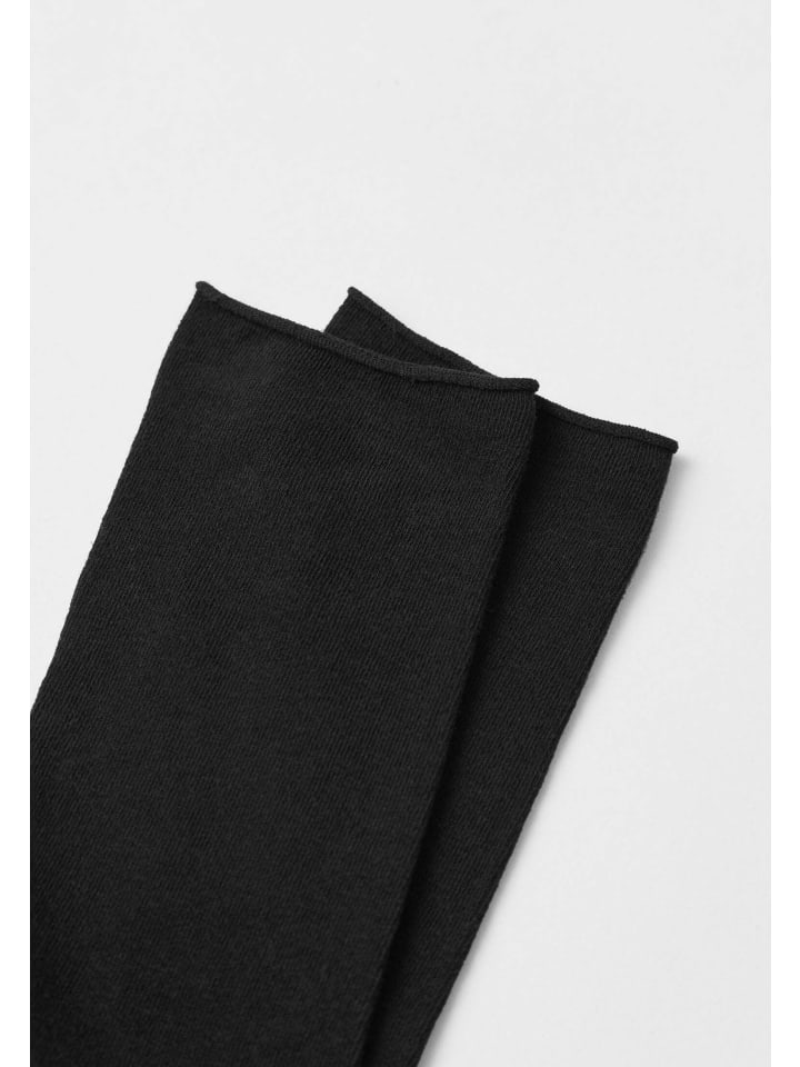 SNOCKS Klassische Damen Socken 4 Paar in Schwarz günstig kaufen