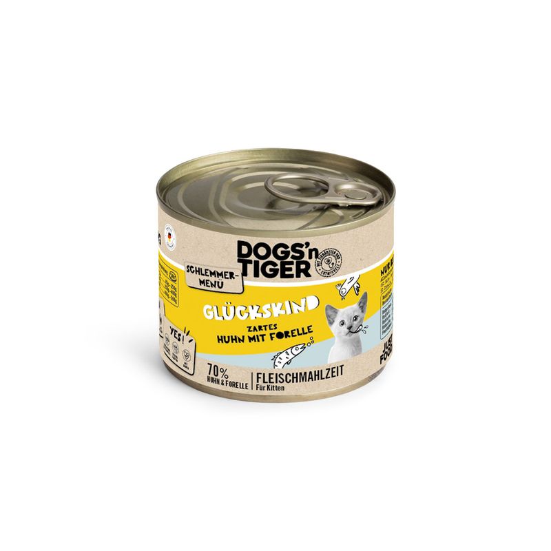 Sparpaket Dogs'n Tiger Schlemmermenü 12 x 200 g