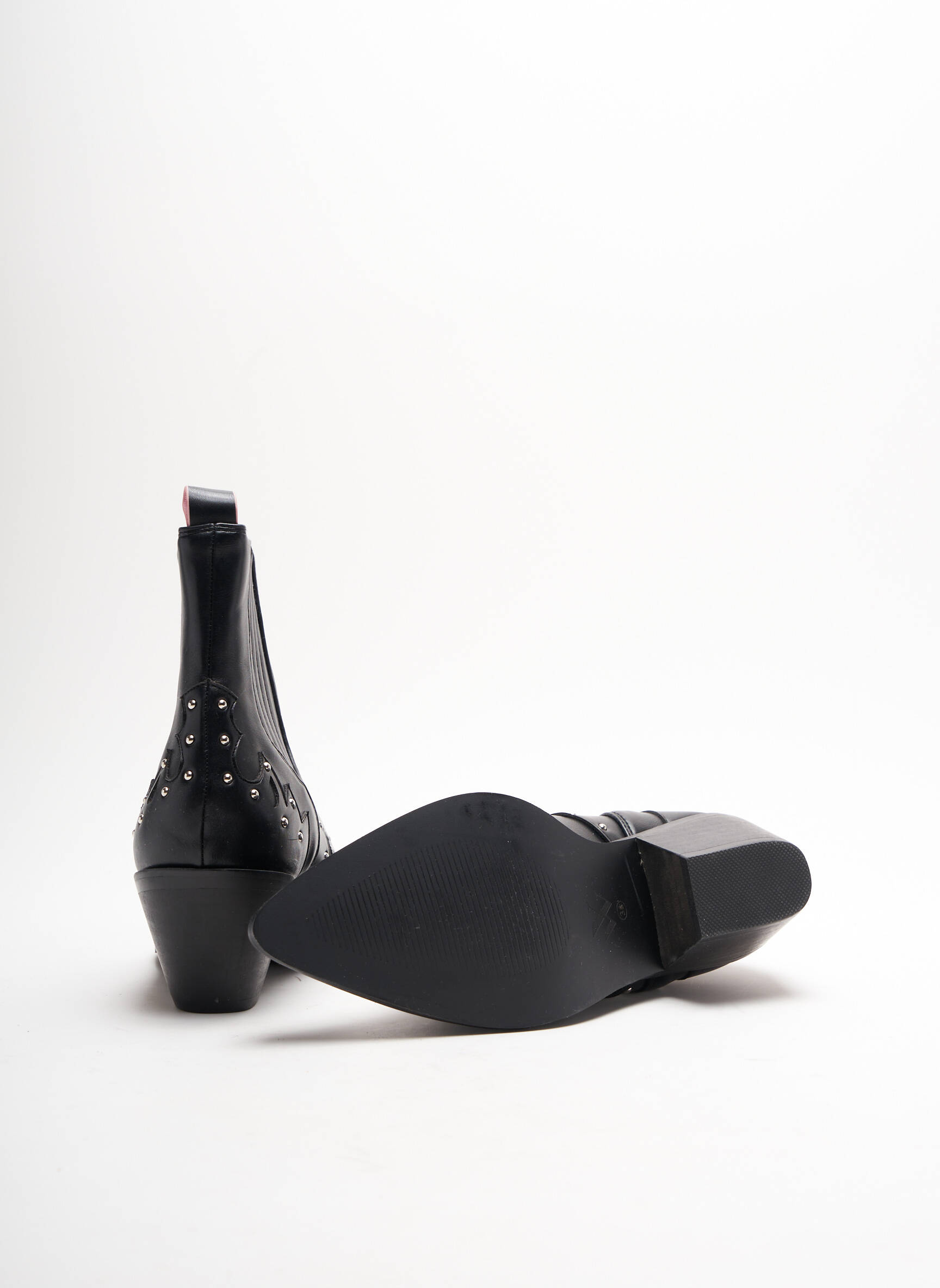 Vanessa Wu Bottines Femme couleur noir