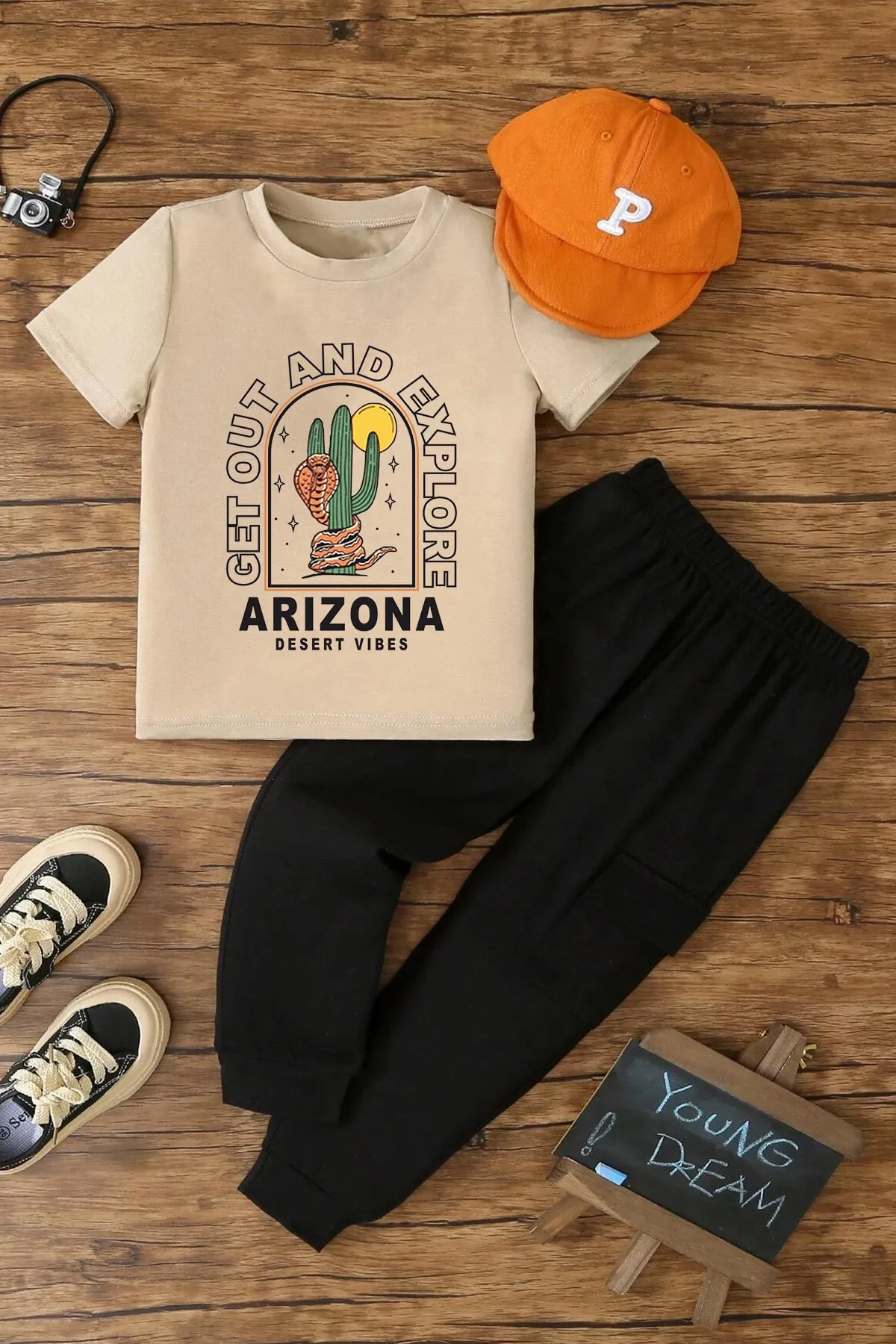 uyguntarz  Arizona Bottom – Top-Trainingsanzug-Set für Kinder