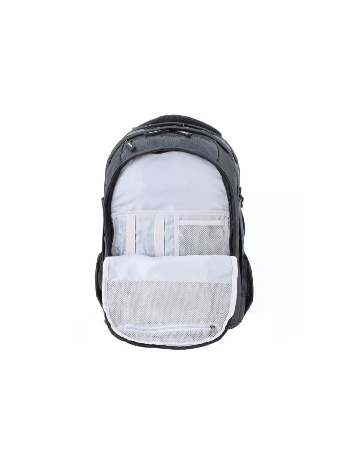 2Be 3er Set Schulrucksack Black Grey in Black günstig kaufen onesize