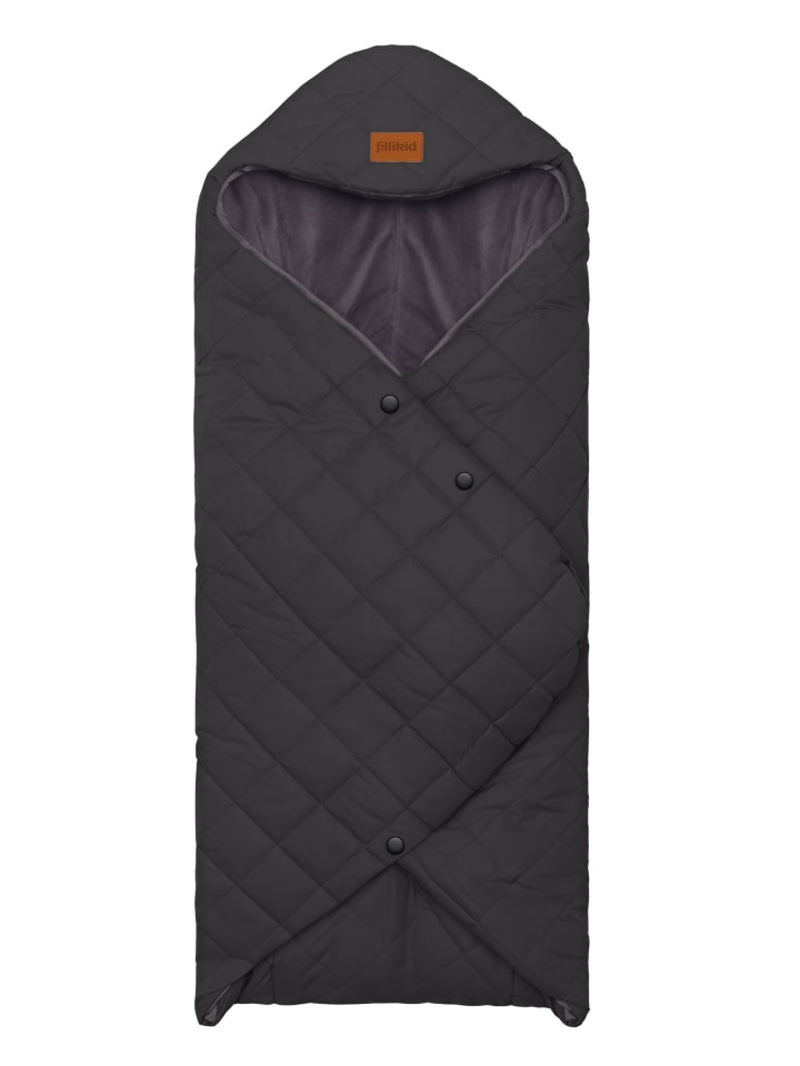 fillikid Winterfußsack Einschlagdecke Palü Exklusiv in Grau günstig kaufen onesize