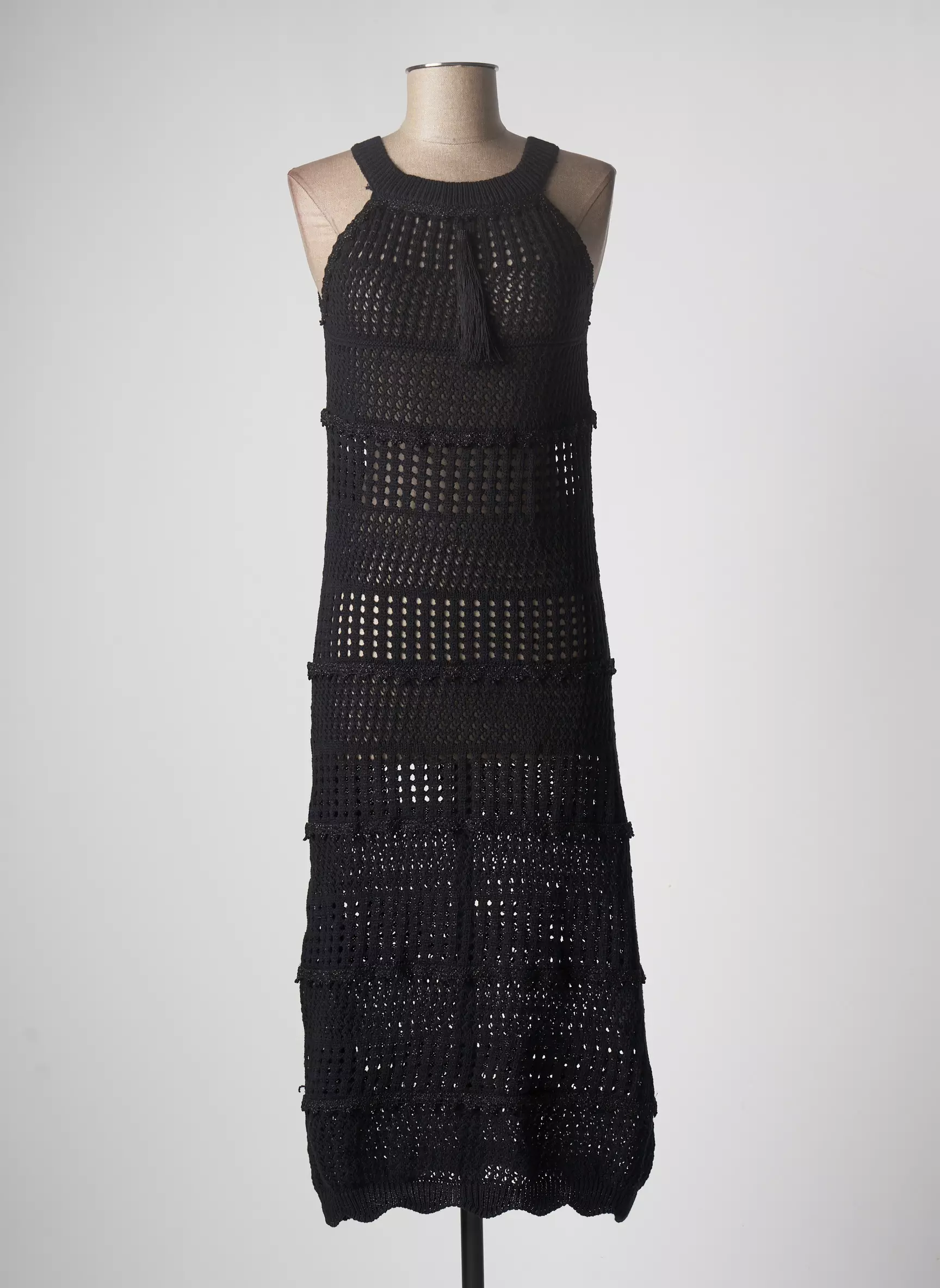 Pho Robes Longues Femme couleur noir