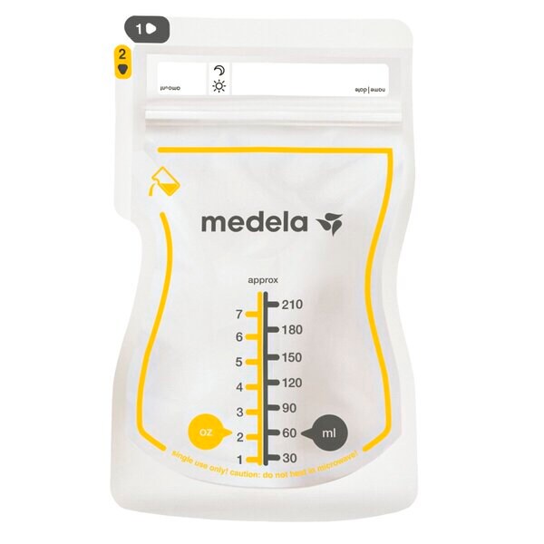 Medela Bröstmjölksförvaringspåsar med hällpip 50 stycken