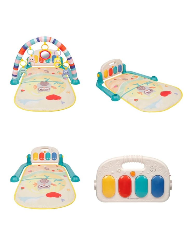 Kikkaboo Krabbeldecke Happy Owl in grün günstig kaufen onesize