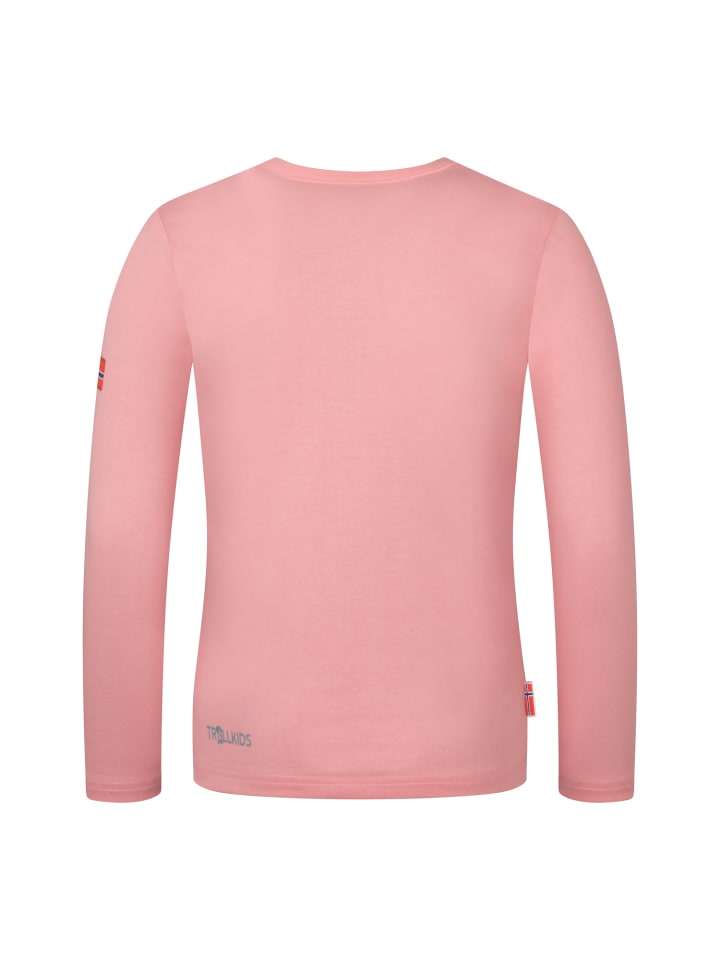 Trollkids Longsleeve Troll in peony rose günstig kaufen 152