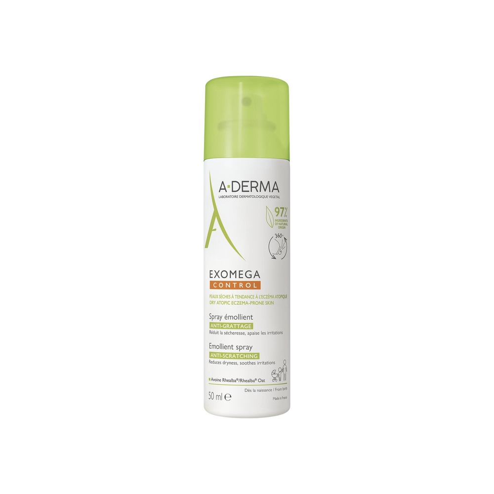 A-Derma Exomega Control - Spray émollient anti-g rattage 50ml Spray émollient