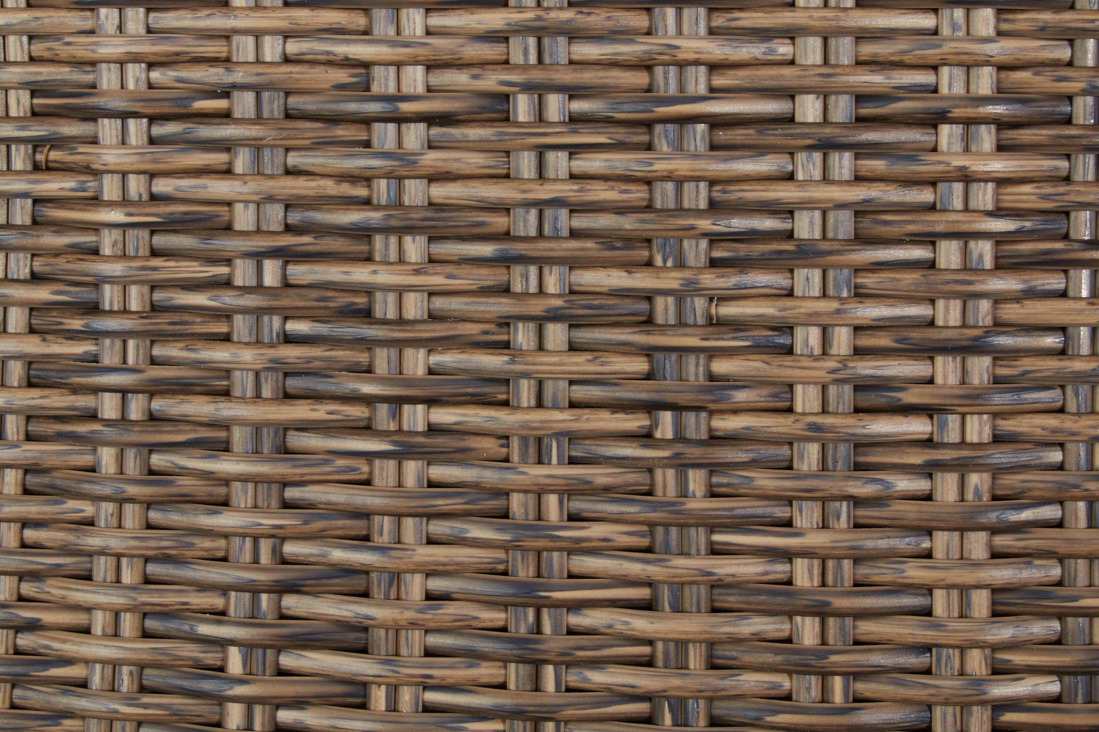 MERXX Gartensessel Toskana (Set, 2-St), 2er Set, Polyrattan/Non-Wood, grau-braun