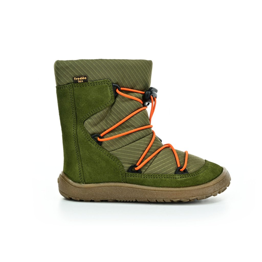 Froddo G3160239 Olive Barfuß-Schneestiefel