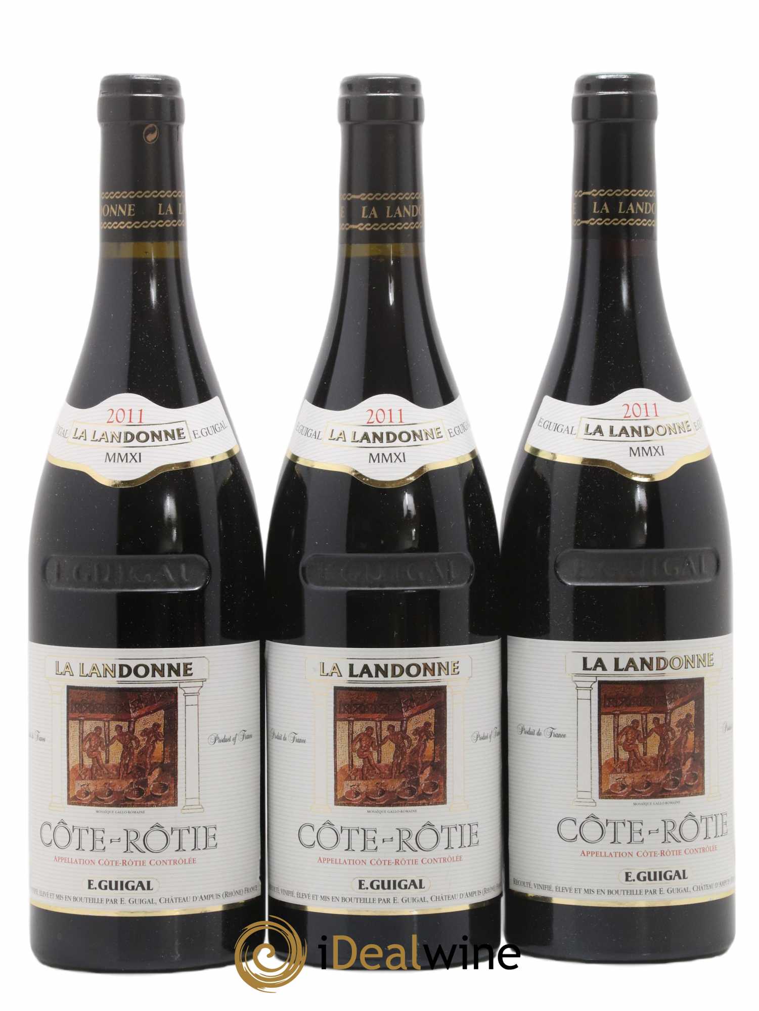 Côte-Rôtie La Landonne Guigal  2011 - Lot de 3 Bouteilles