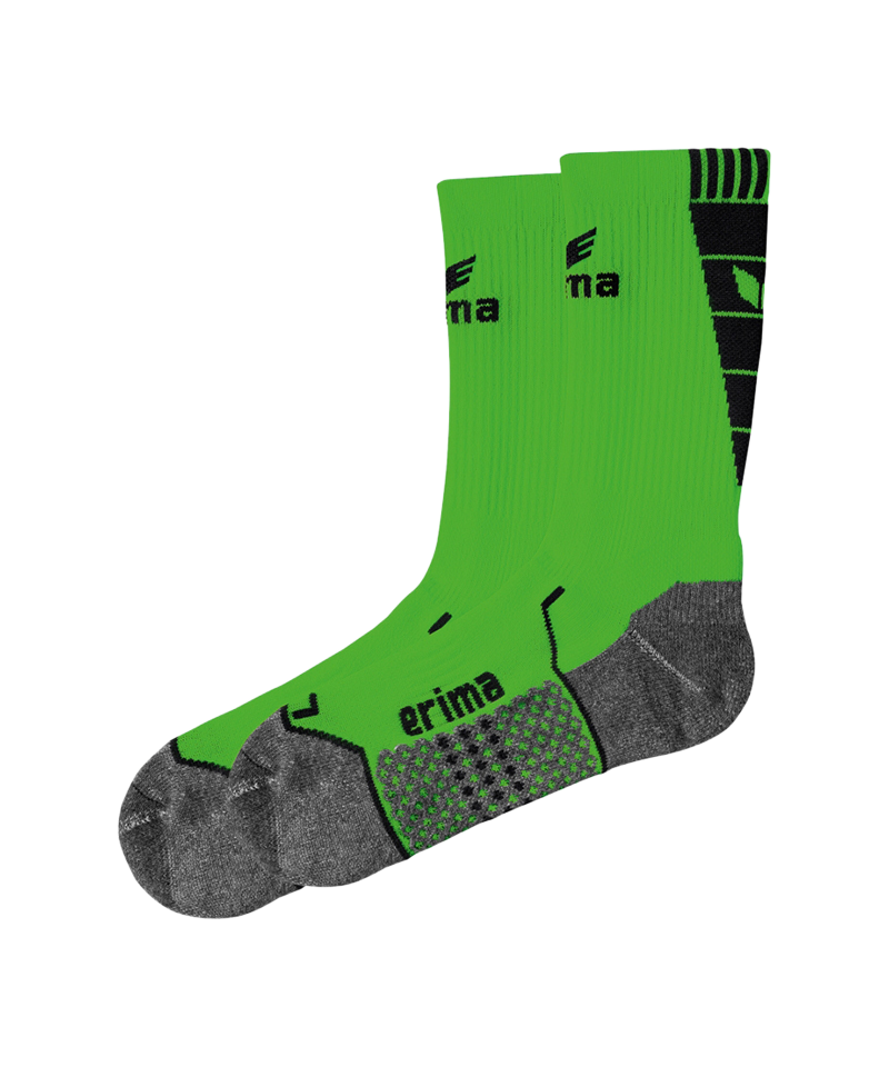 Erima Short Socks Trainingssocken Grün Schwarz