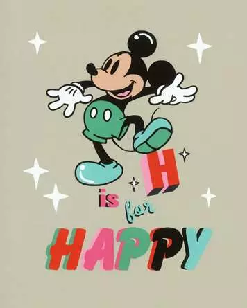 CreArt H is for happy - Malen nach Zahlen für Erwachsene