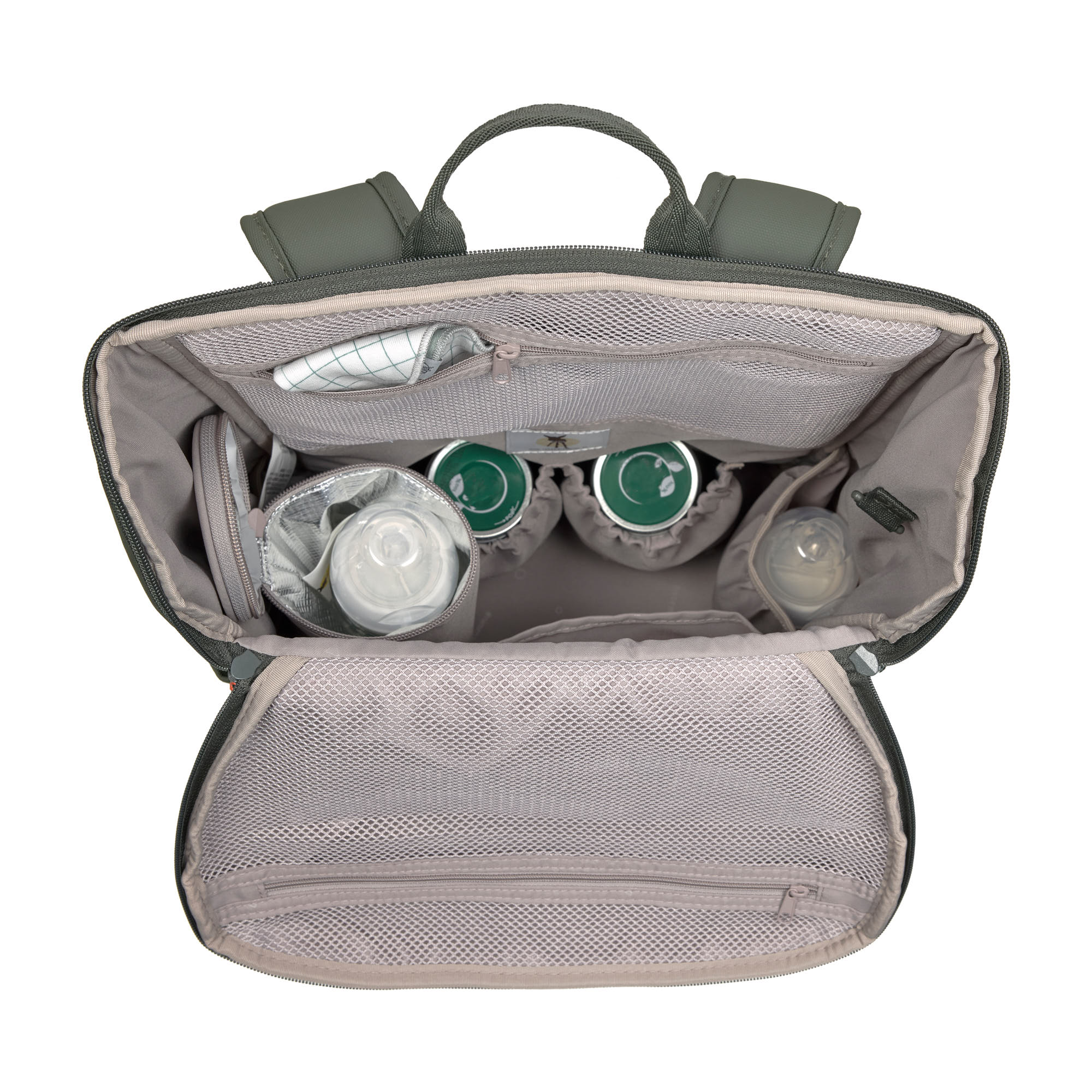 Wickelrucksack - Slender Up Backpack, Oliv