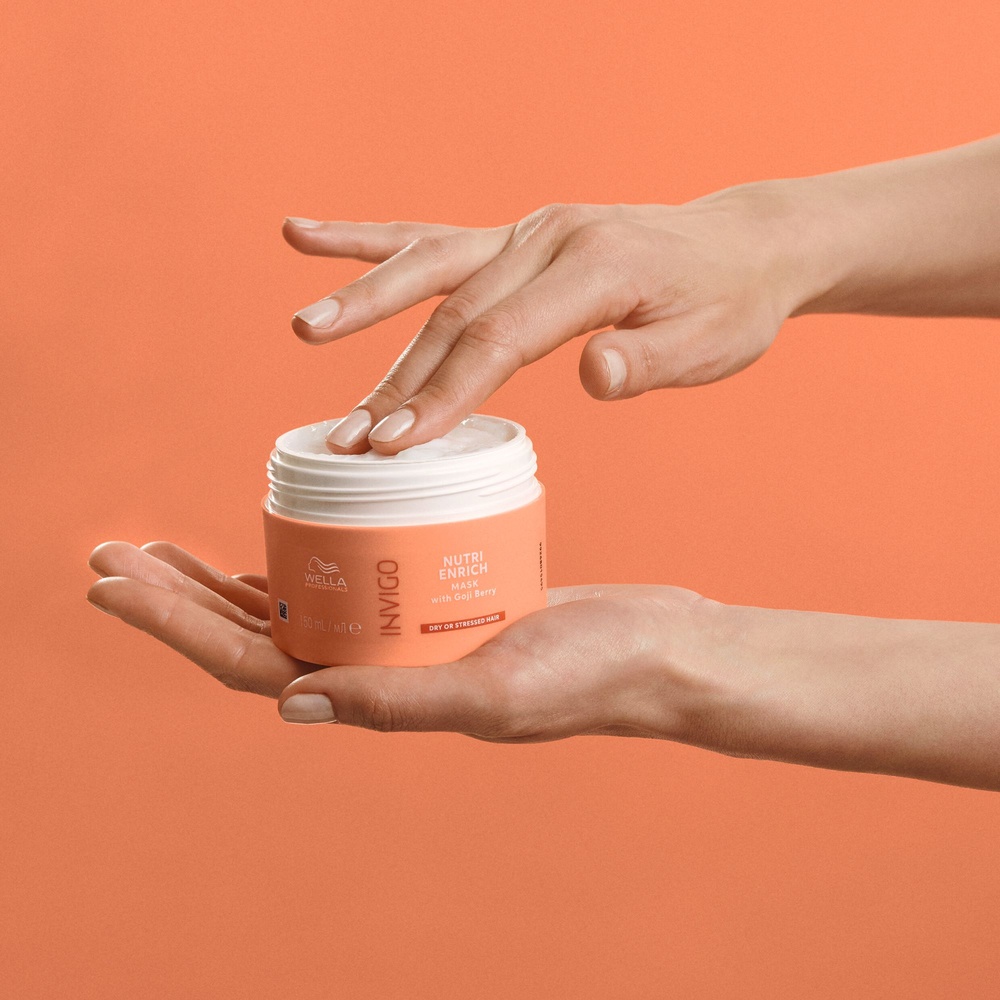 Wella Invigo Nutri-Enrich Masque nourrissant pour cheveux secs ou fragilisés Masque