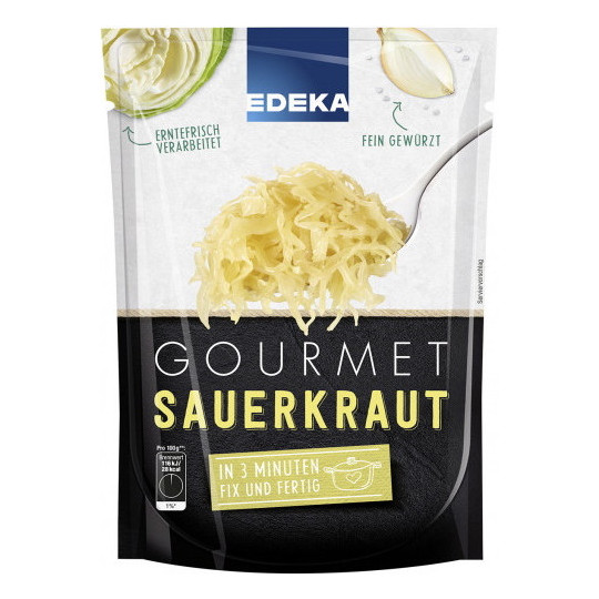 EDEKA Gourmet Sauerkraut 400G