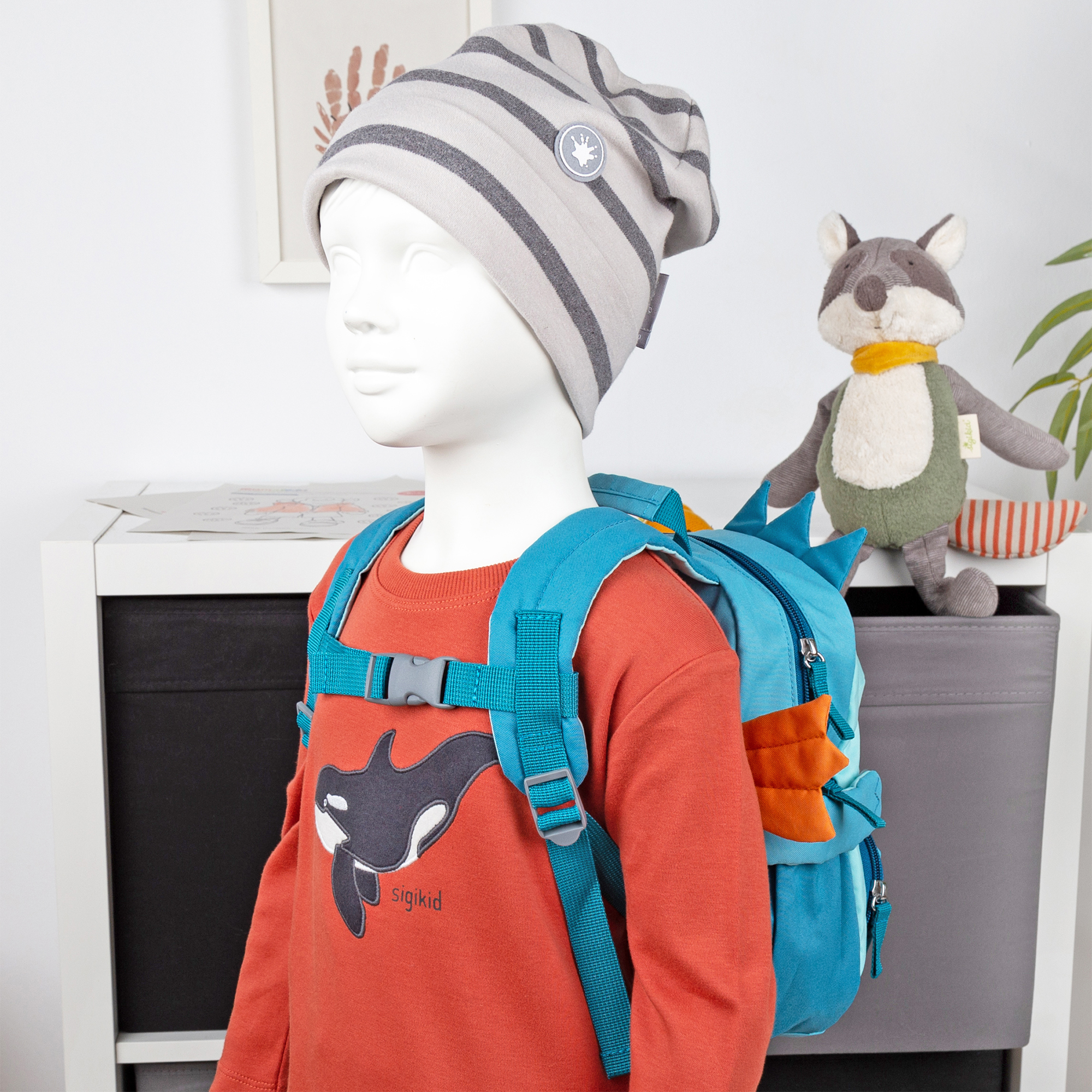 Kinder Pfötchen-Rucksack kleiner Drache
