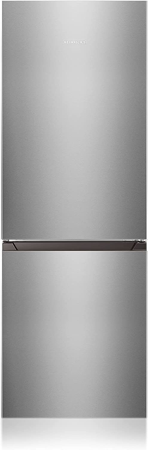 Heinrich´s Kühlschrank Kühl- und Gefrierkombination HKS 3091 SI, 143 cm hoch, 49.5 cm breit, Kühlvolumen 122L, Gefrierfach 53L