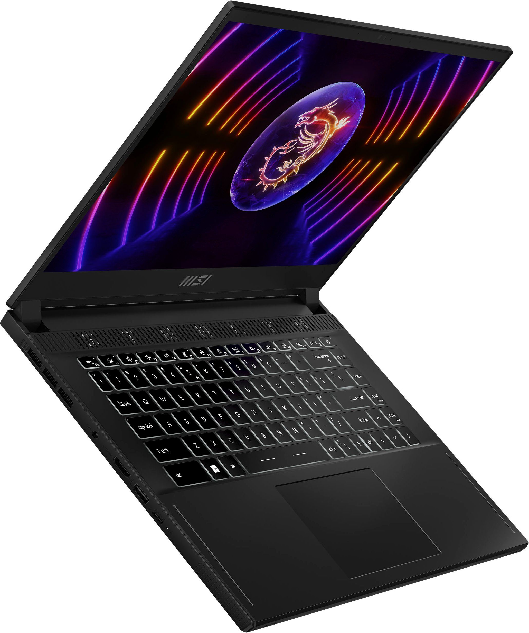 MSI Stealth 15 A13VF-052 Gaming-Notebook (39,6 cm/15,6 Zoll, Intel Core i7 13620H, GeForce RTX 4060, 1000 GB SSD, OLED-Display)