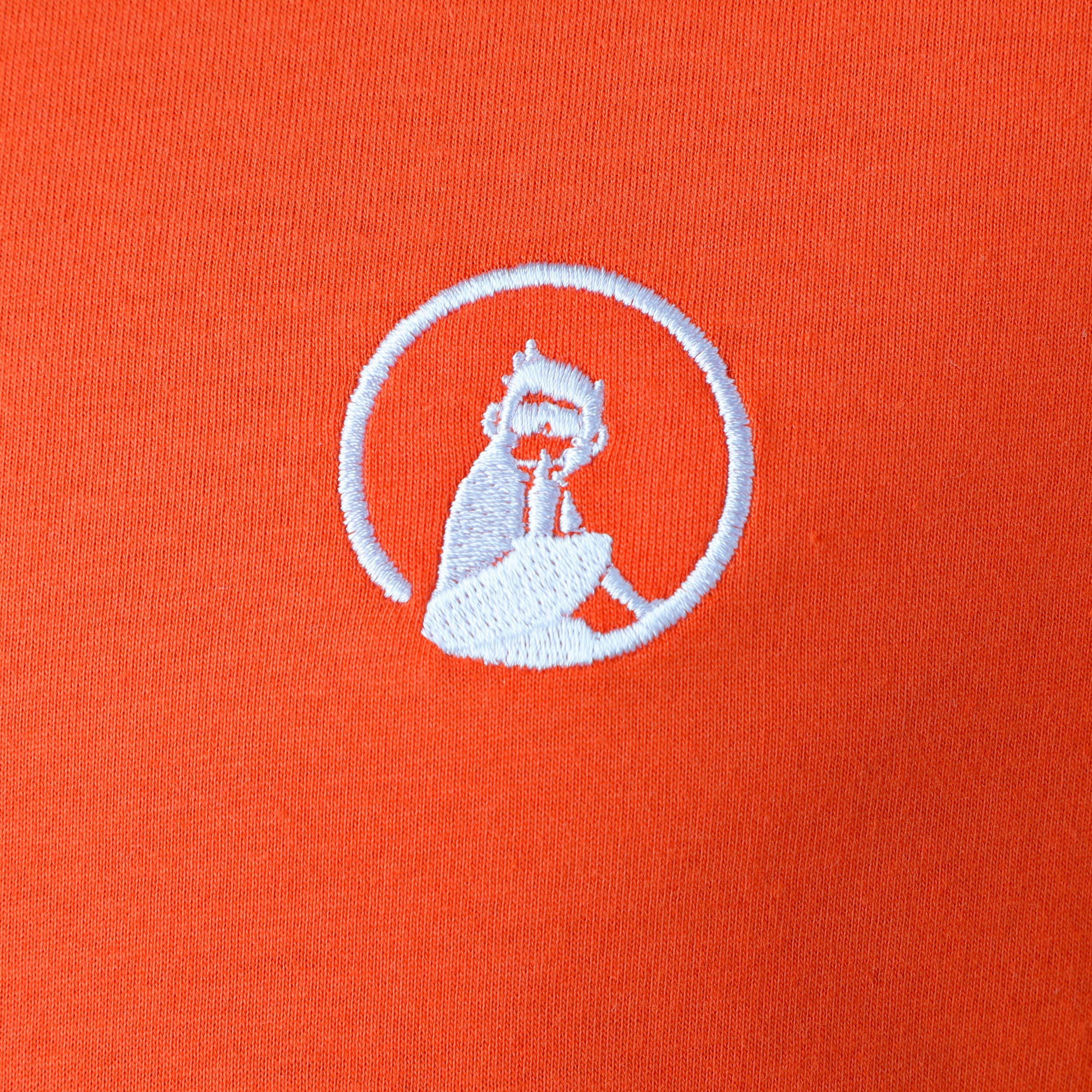 Ready To Serve T-Shirt Herren - Orange, Weiß
