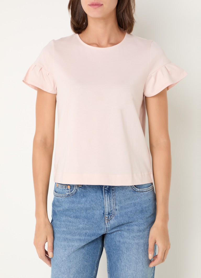 Benetton T-shirt with ruffles