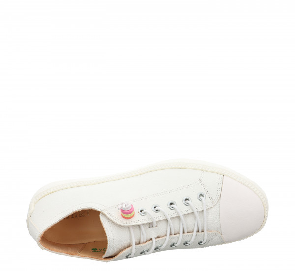 TURNA Damen Sneaker low - Bianco/Kombi