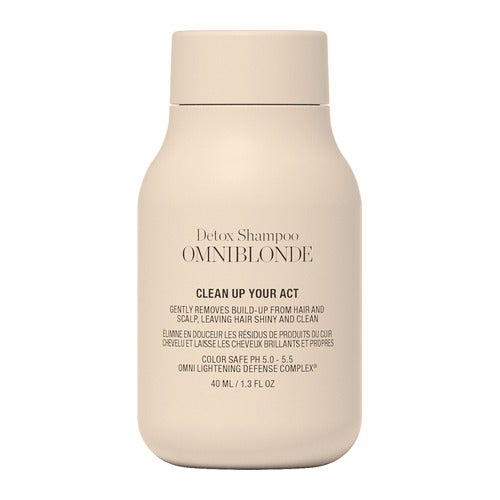 Omniblonde Clean Up Your Act Detox šampon 40 ml