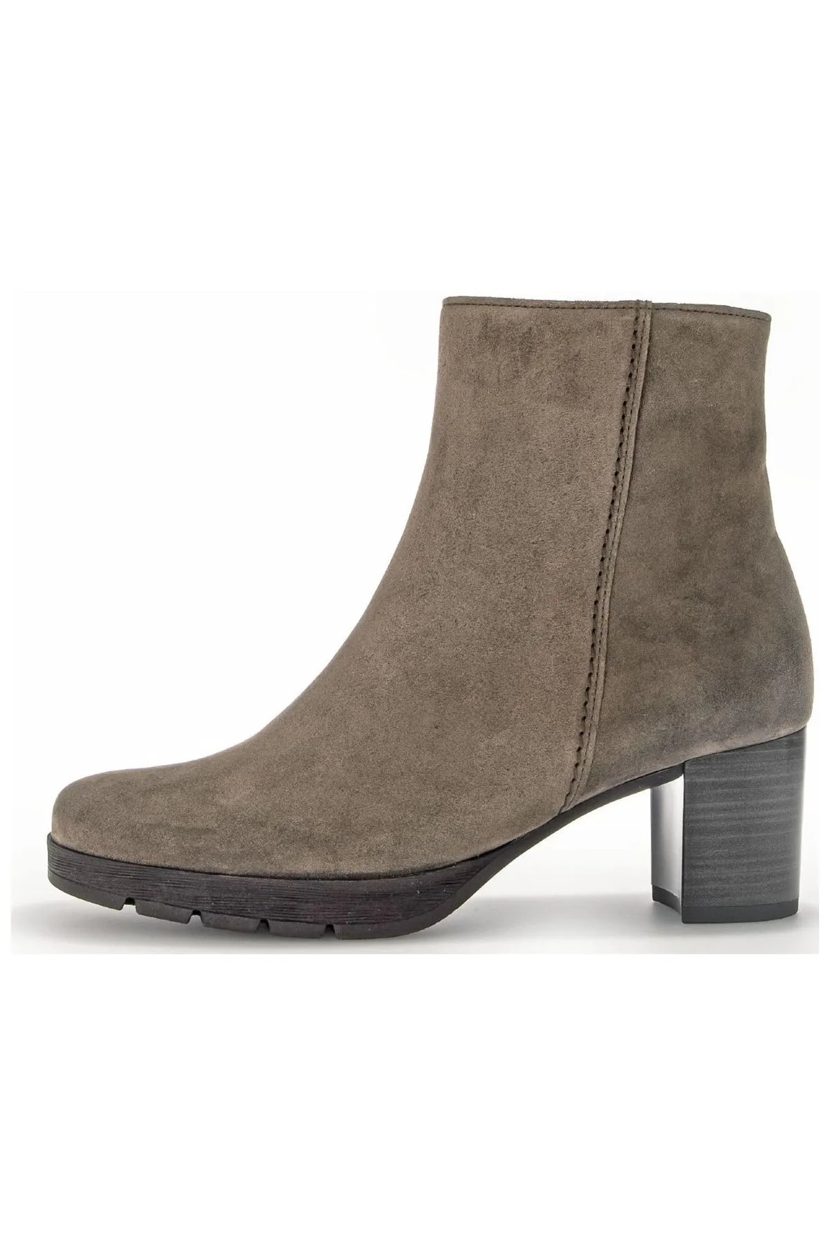 GABOR  Stiefelette - Braun - Blockabsatz