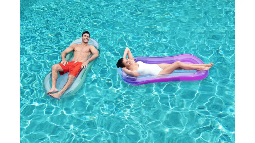 Bestway - Luftmatratze Aqua Lounge, 160 x 84 cm, sortiert
