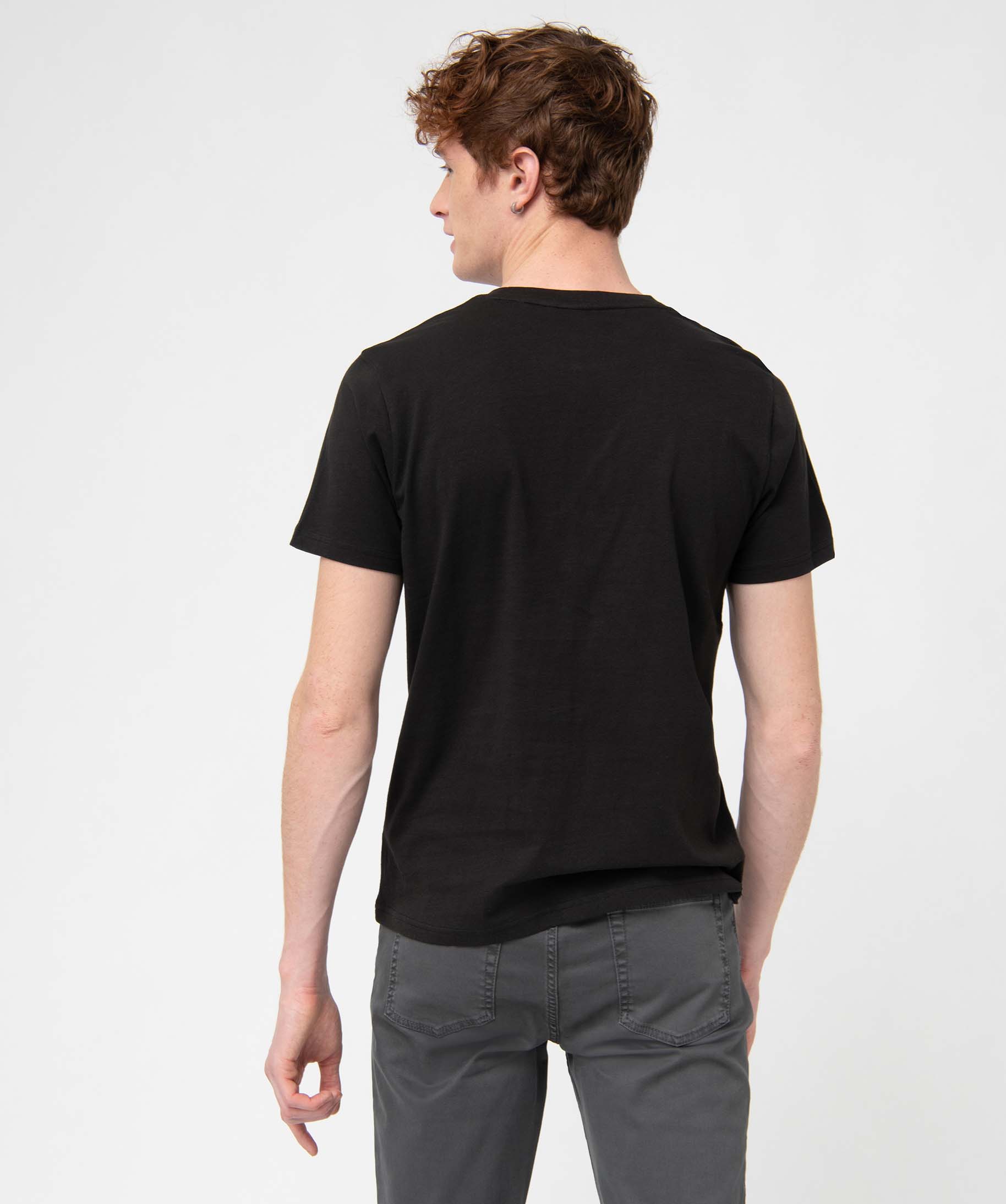 Tee-shirt homme à manches coures imprimé- Rick & Morty noir | GEMO