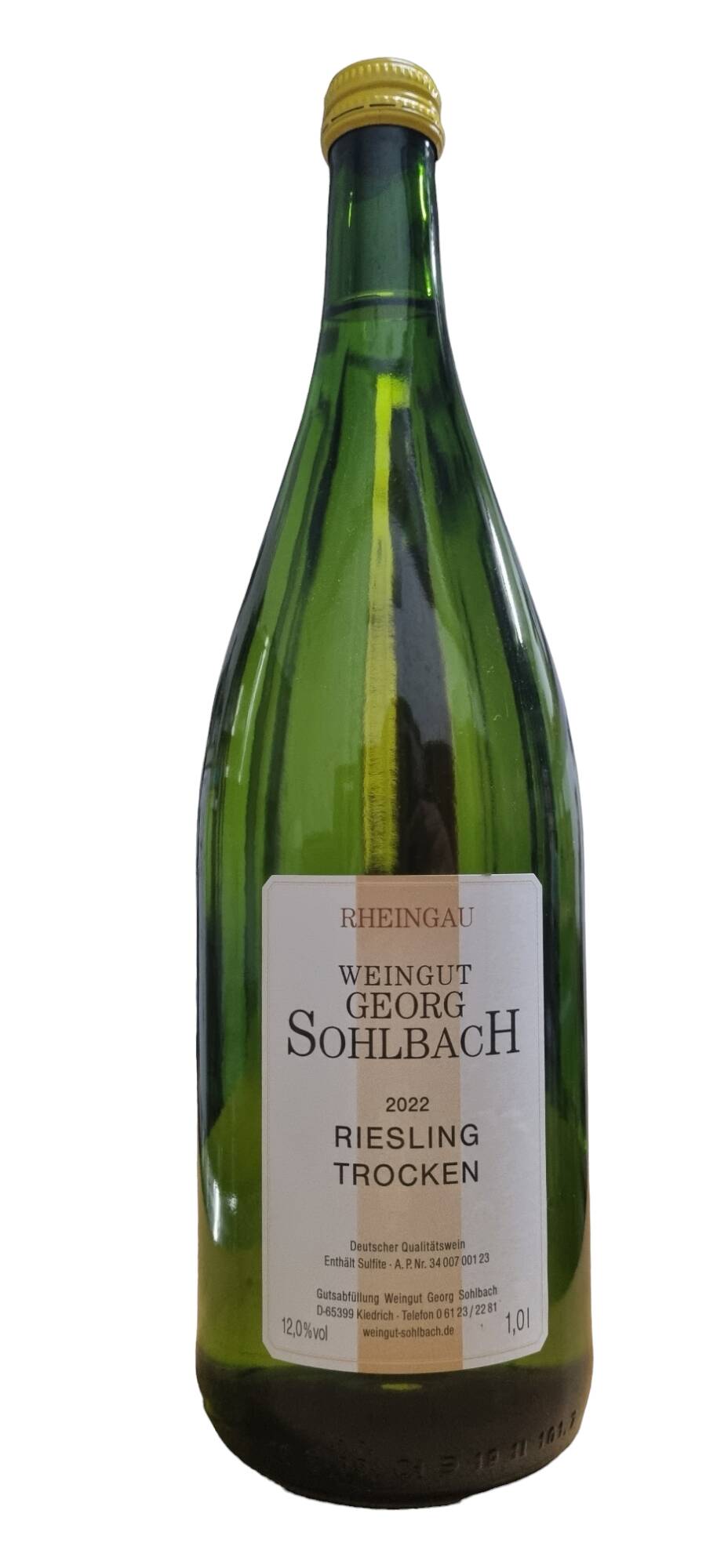 Weingut Georg Sohlbach Gutsriesling trocken 2022