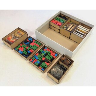 Organizer compatible with Paladins of the West Kingdom