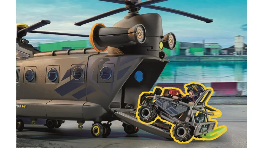 PLAYMOBIL 71149 - City Action - SWAT-Rettungsflugzeug