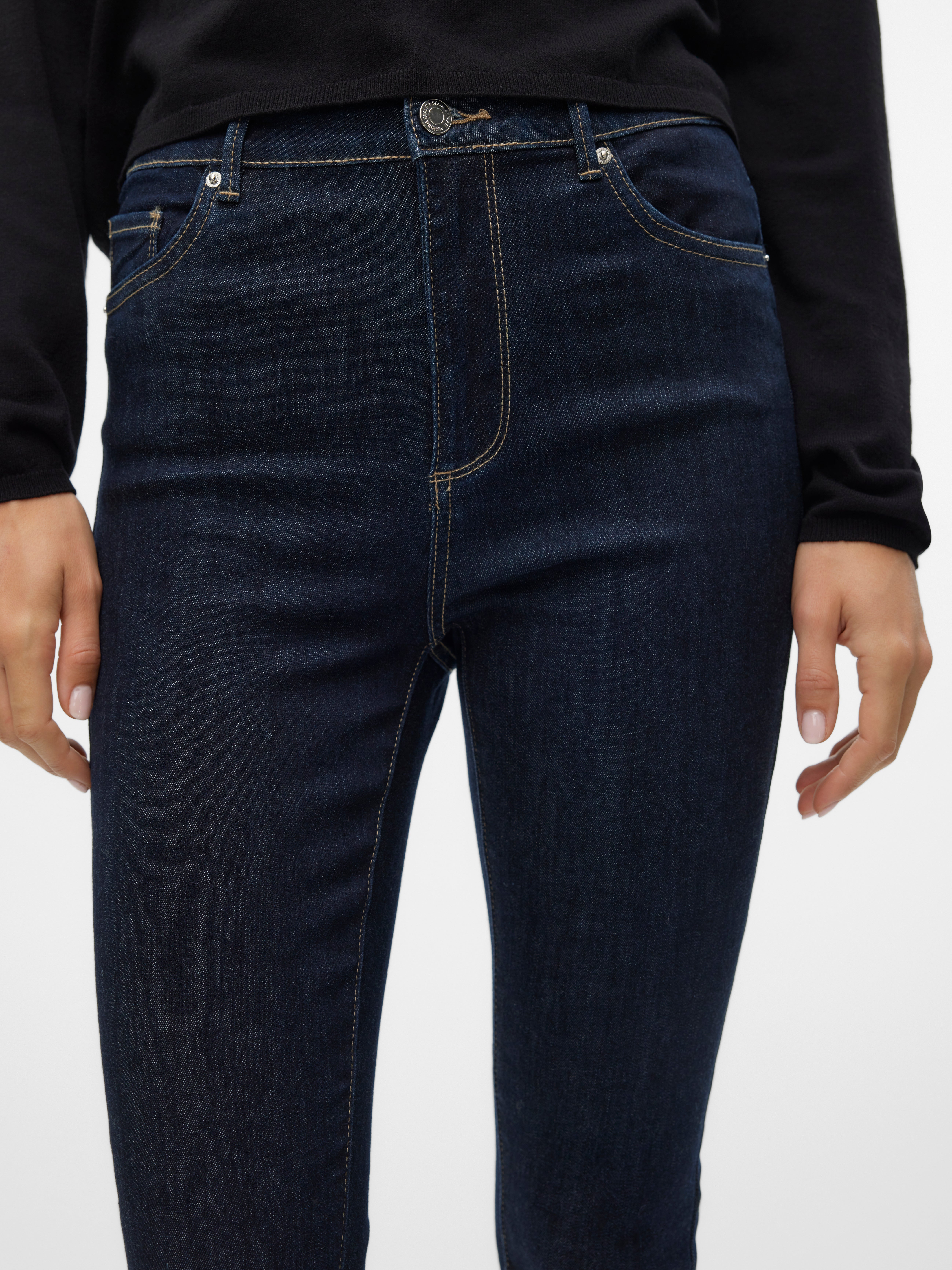 VMSOPHIA Hohe Taille Skinny Fit Jeans