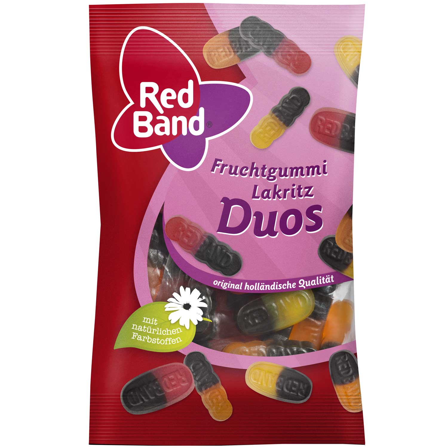 Red Band Fruchtgummi Lakritz Duos 100g