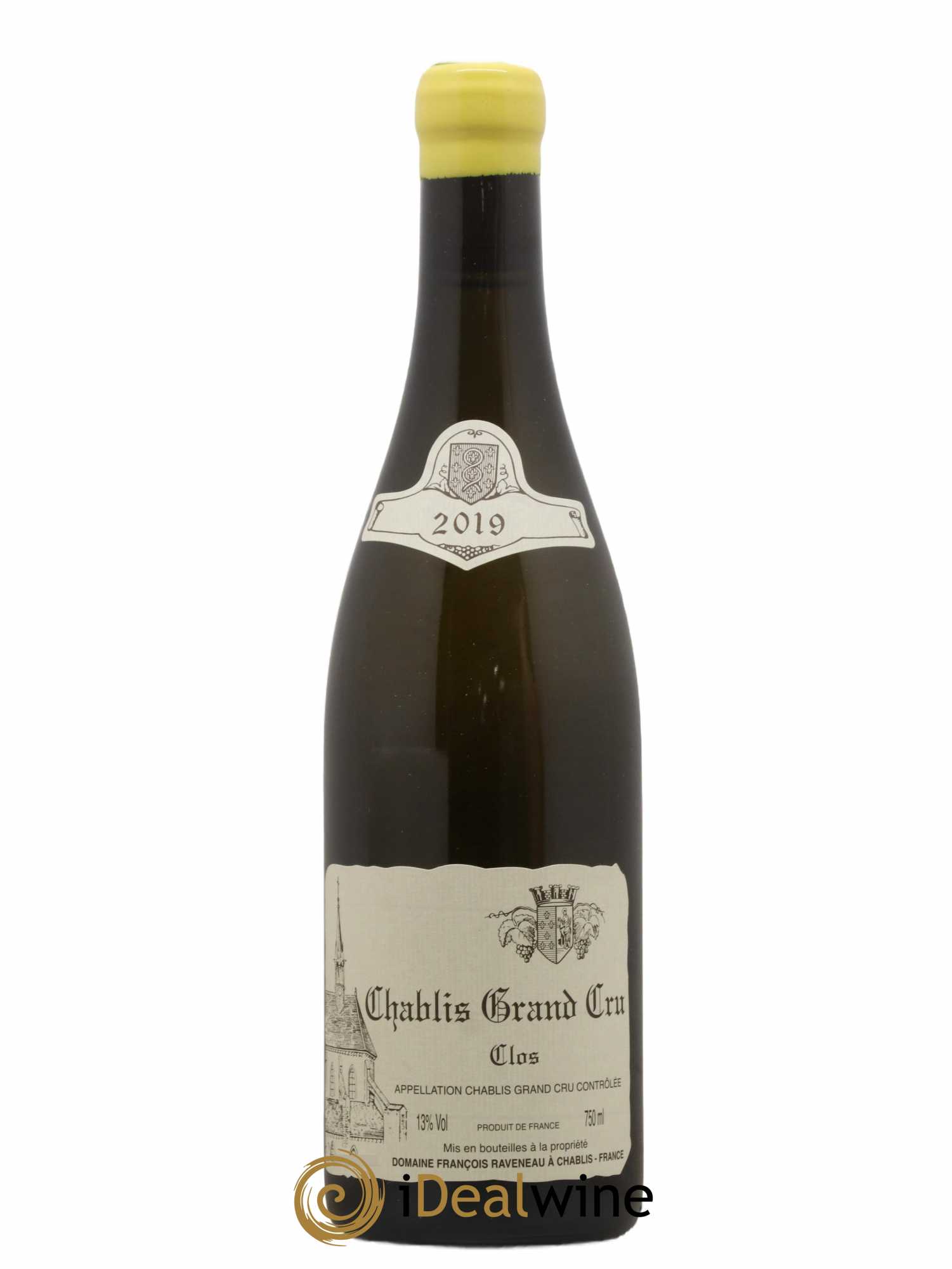 Chablis Grand Cru Clos Raveneau (Domaine)  2019 - Lot de 1 Bouteille