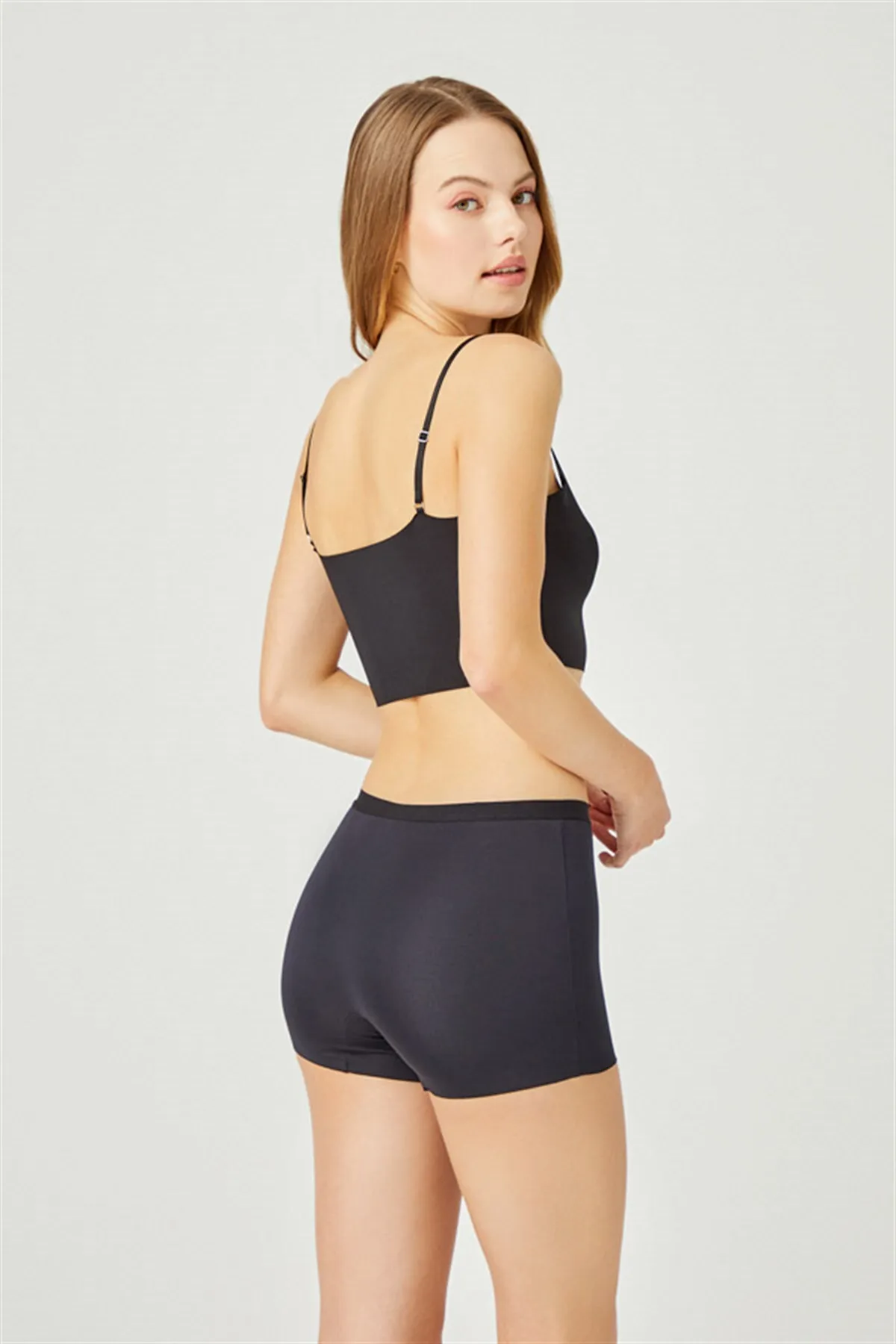 Cottonhill  Basic Laser Cut Nahtlose Damen-Boxershorts im 5er-Pack