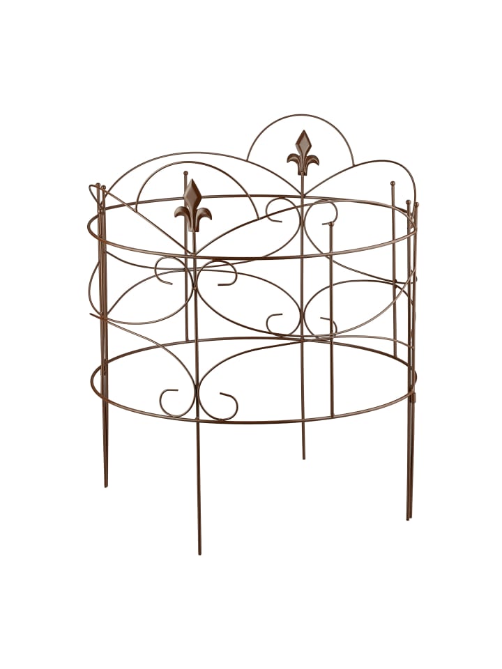 relaxdays 2 x Staudenhalter in Braun - (B)53 x (H)59,5 günstig kaufen onesize