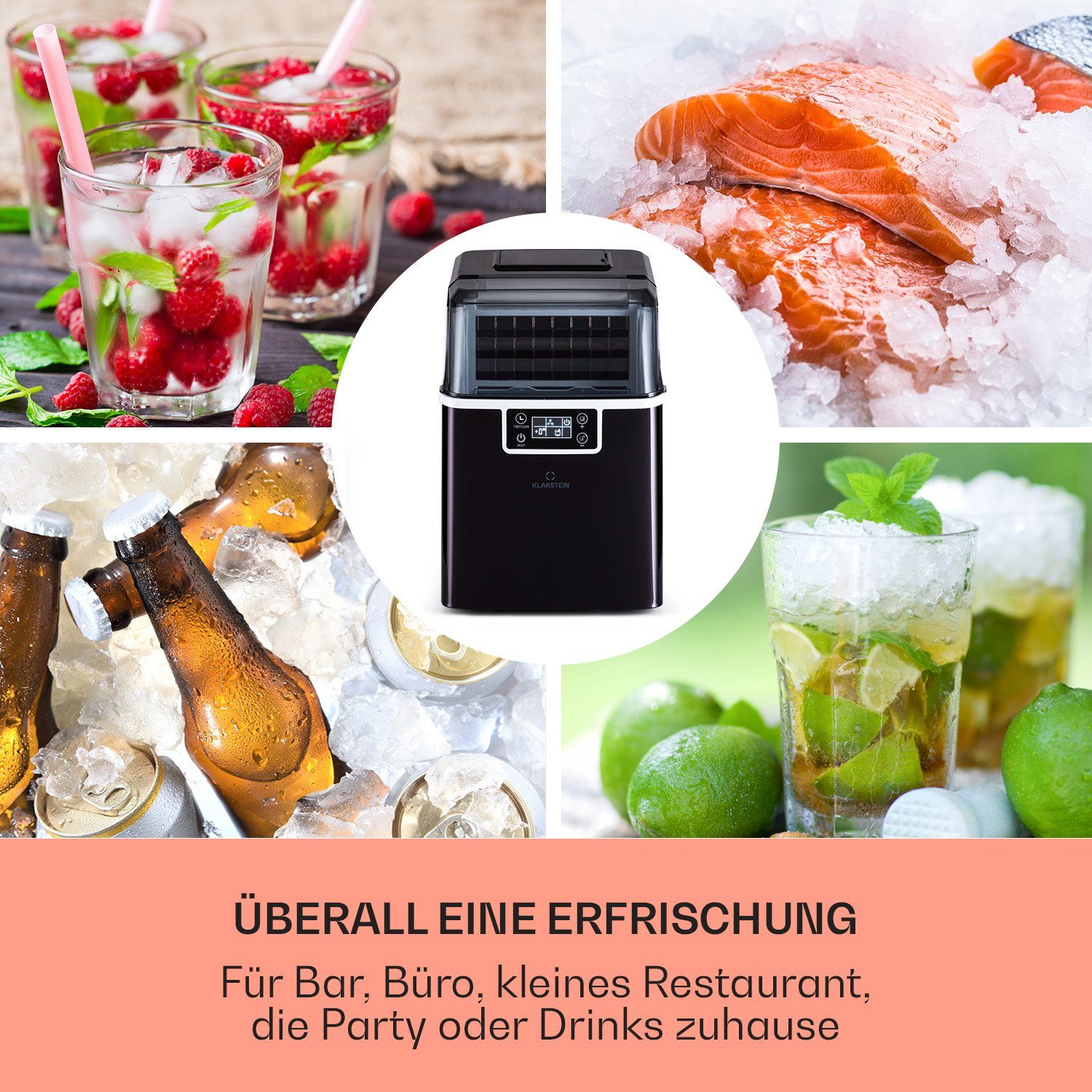 Klarstein Eiswürfelmaschine Chios