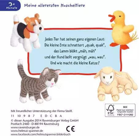 Miau, miau! - Wie machen die Tiere?