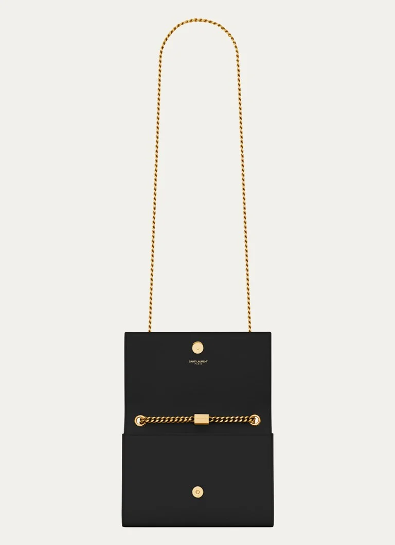 Saint Laurent Kate Pieni vasikannahkainen olkalaukku