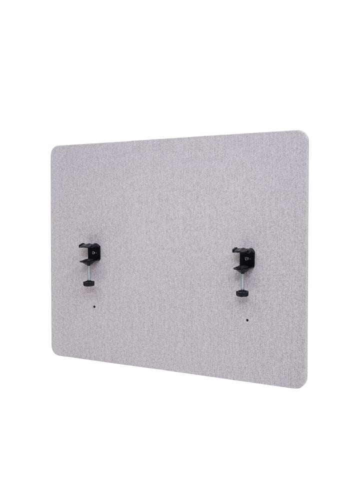 MCW Akustik-Tischtrennwand G75, 60x75cm grau günstig kaufen onesize