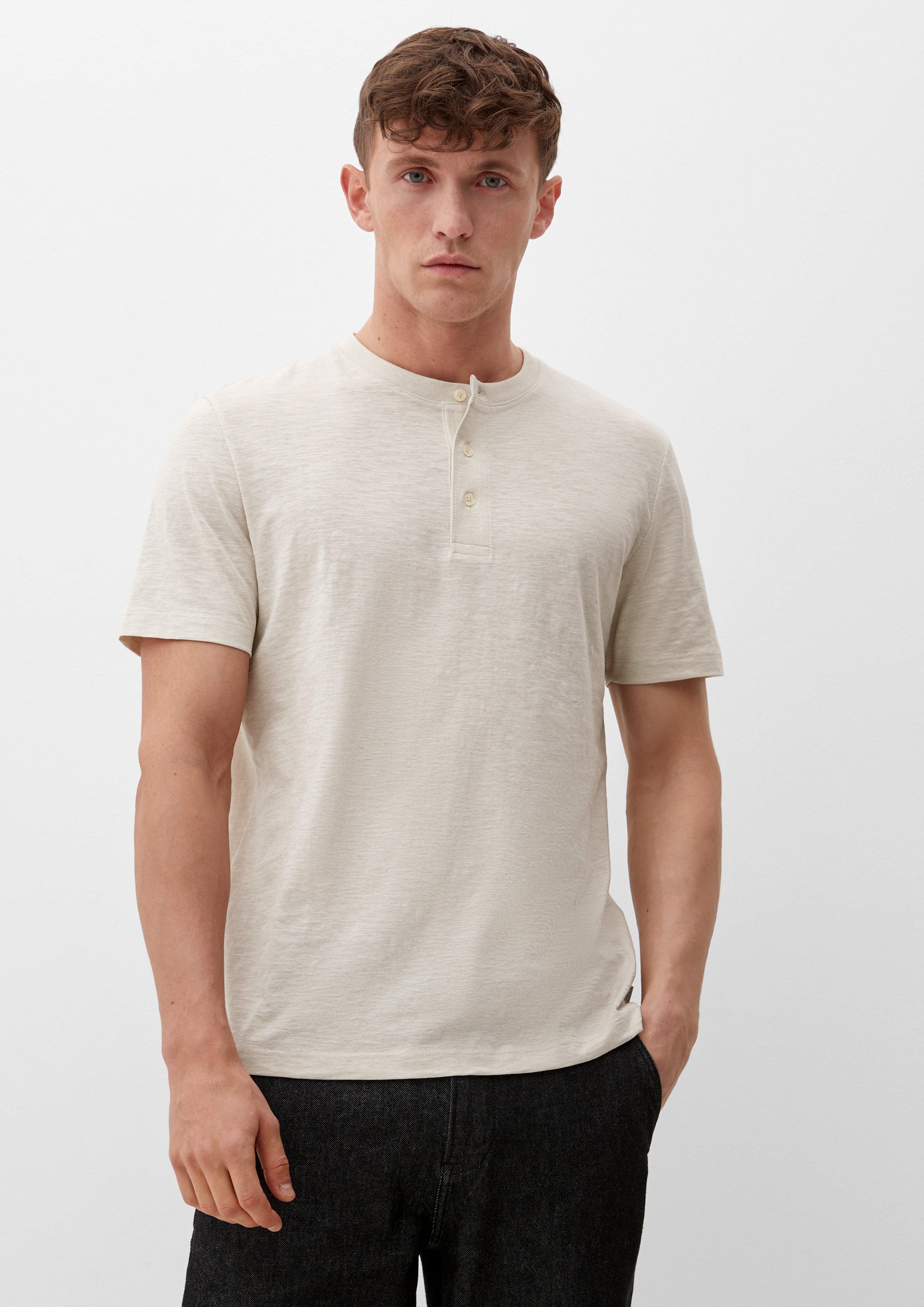T-Shirt mit Henleyausschnitt  2132724-01W2