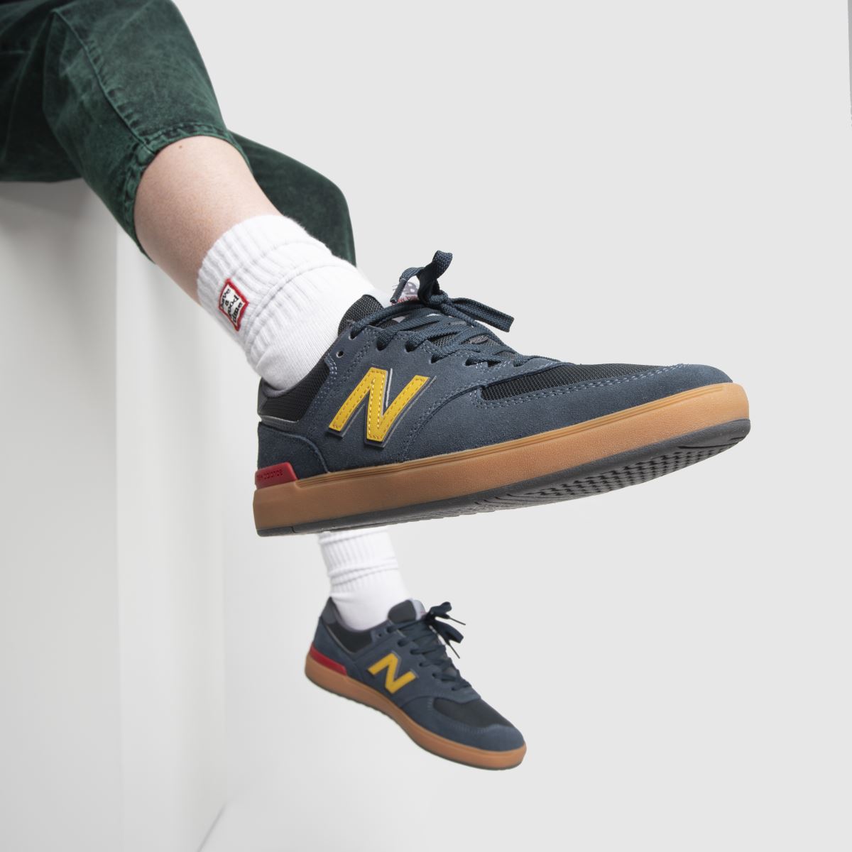 New Balance Coasts 574 cipő sötétkék színben