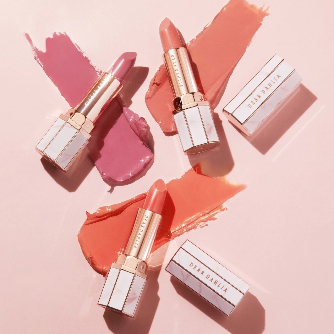 Dear Dahlia blooming edition lip paradise sheer dew tinted lipstick
