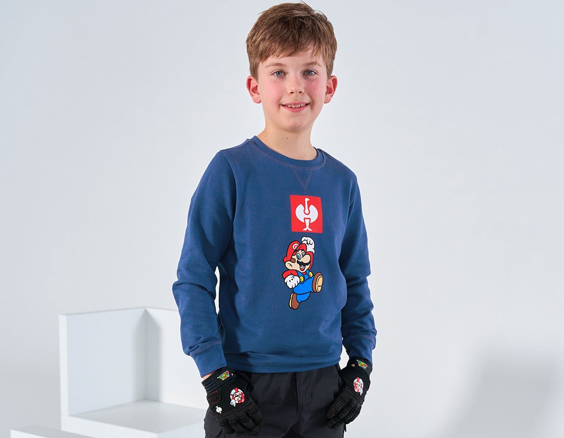Super Mario Sweatshirt, Kinder