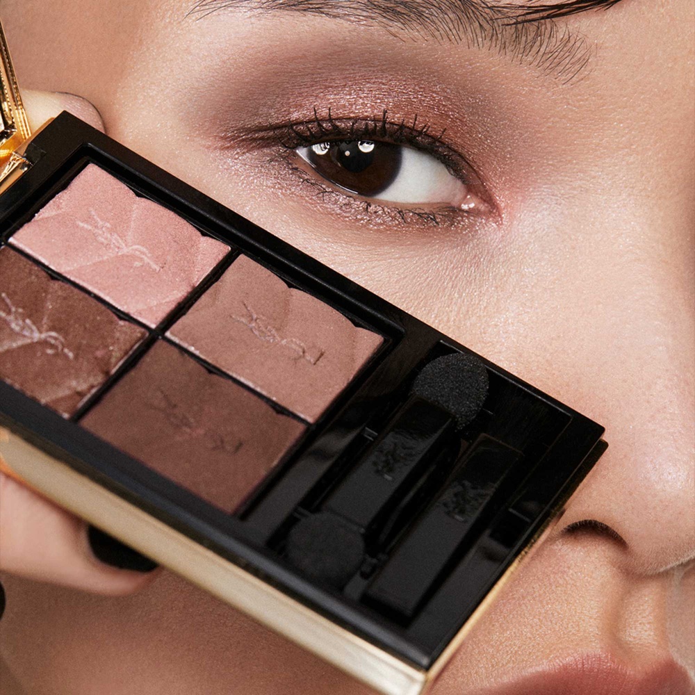 Yves Saint Laurent Couture Mini Clutch - 100 Stora Dolls Palette de fards à paupières - pigmentsintenses - longue tenue