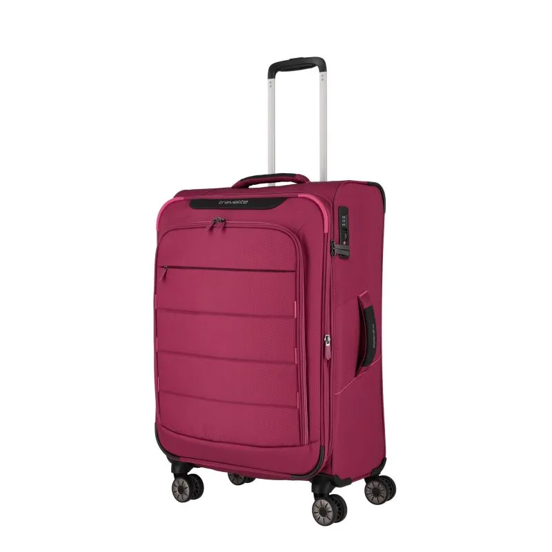 Travelite SKAII Trolley 4 Rollen M - Abendrot
